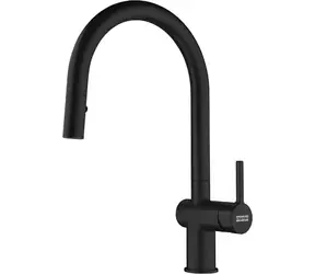 Franke Active New - Spültischarmatur FN 4090.901 mit Ausziehbrause, matt schwarz