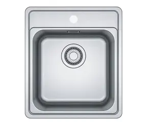 Franke Bell - Spüle BCX 610-42 48x42 cm Edelstahl