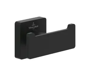 Villeroy & Boch Elements Striking - Hook, matt schwarz 