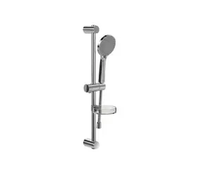 Villeroy & Boch Universal Dusche - Duschkopf, Stange und Schlauchset, 3 Strahlarten, Chrom 