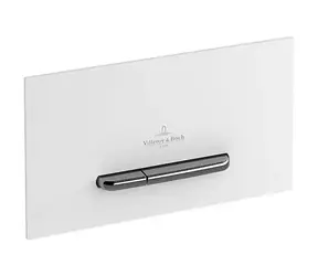 Villeroy & Boch ViConnect - Betätigungsplatte, weiß/mattchrom 
