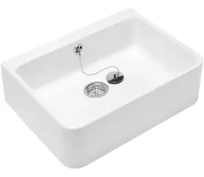 Villeroy & Boch O.novo - Keramik-Aufsatzspüle, 50 x 41 cm, Alpinweiß 