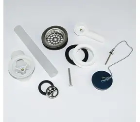 Villeroy & Boch O.novo - Überlaufset für Keramikspülen, Chrom 
