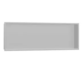 Hansgrohe XtraStoris Original - Wandnische mit Rahmen | 30 x 90 x 10 cm | Betongrau