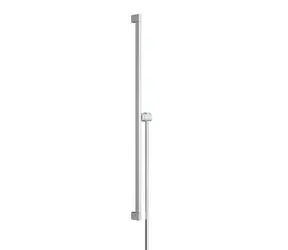 Hansgrohe Unica - Duschstange 95 cm | mit Brauseschlauch | Chrom