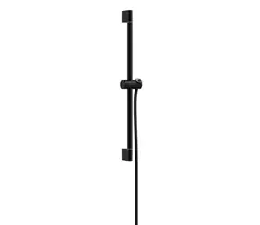 Hansgrohe Unica - Duschstange 96 cm | mit Brauseschlauch | matt schwarz