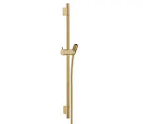 Hansgrohe Unica'S - Duschstange 65 cm mit Brauseschlauch | gebürstetes Bronze