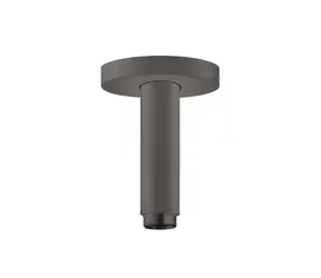 Hansgrohe - Deckeneinlass S 10 cm, gebürstetes Schwarzchrom
