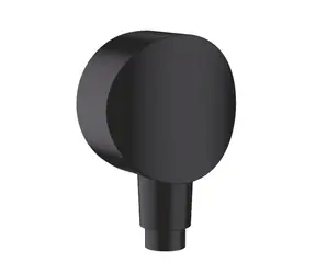 Hansgrohe - Brausebogen S mit Rückschlagventil, matt schwarz