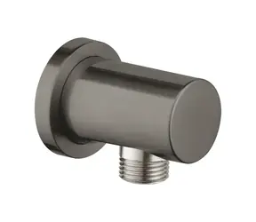 Grohe - Wandwinkel, gebürstetes dunkles Graphit