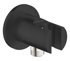 Grohe - Wandwinkel mit Halterung, matt schwarz