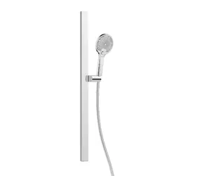 kielle - EcoSpare Duschkopf-Set, Stangen und Schläuche, Chrom