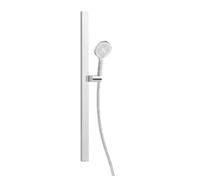 kielle - EcoSpare Duschkopf-Set, Stangen und Schläuche, Chrom