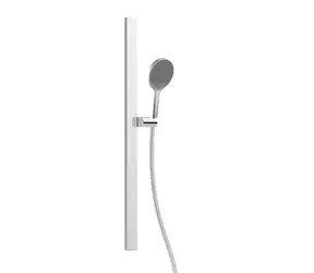 kielle - EcoSpare Duschkopf-Set, Stangen und Schläuche, Chrom