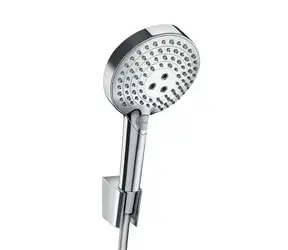 Hansgrohe - Duschset 120 3jet P mit Halterung und Brauseschlauch 1,25 m, Chrom