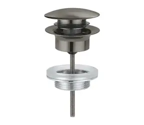 Grohe - Abfallset, gebürstetes Graphite