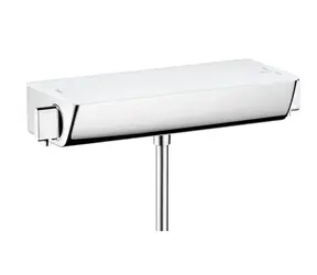 Hansgrohe - Thermostat-Brausearmatur, weiß/chrom
