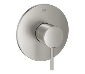 Grohe - Unterputz-Brausearmatur, Superstahl