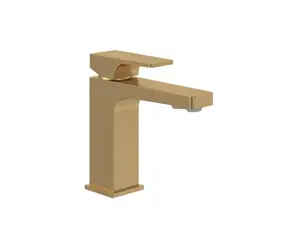 Villeroy & Boch - AquaSmart Waschtischarmatur, gebürstetes Gold