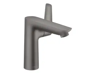 Hansgrohe - Waschtischarmatur mit Ablaufgarnitur, gebürstetes Schwarzchrom