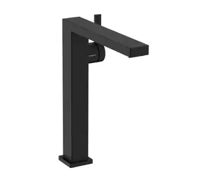 Hansgrohe - Waschtischarmatur mit Push-Open-Auslauf, CoolStart, EcoSmart, mattschwarz