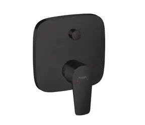 Hansgrohe - Unterputz-Badarmatur, matt schwarz