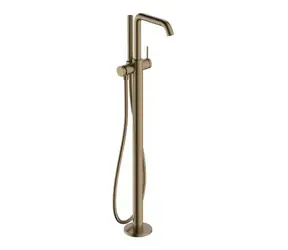 Hansgrohe - Stand-Badarmatur, gebürstete Bronze