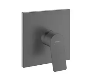 Hansgrohe - Unterputz-Brausearmatur, gebürstetes Schwarzchrom