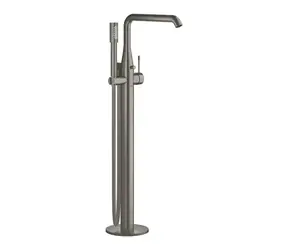 Grohe - Stand-Badarmatur, gebürstetes Dunkelgraphit