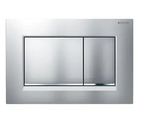 Geberit - Abdeckplatte, lackiertes Chrom matt/Chrom