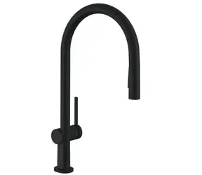 Hansgrohe - Talis Spültischarmatur mit Ausziehbrause, Sbox, matt schwarz