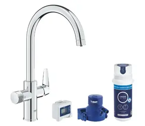 Grohe - StartCurve Spültischarmatur-Set mit Filter, Chrom