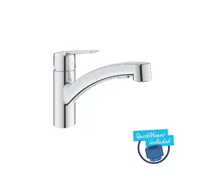 Grohe - Spültischarmatur mit Ausziehbrause, Chrom