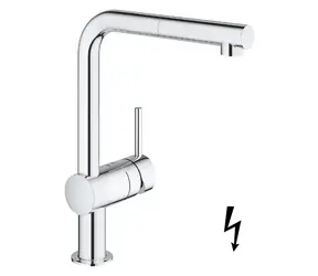 Grohe - Spültischarmatur mit Ausziehbrause, Chrom