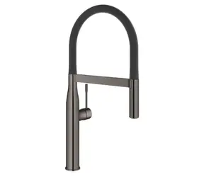Grohe - Spültischarmatur mit flexiblem Arm und Umsteller, Graphite