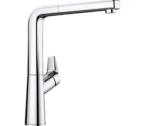 Blanco - Spültischarmatur mit Ausziehbrause, Chrom