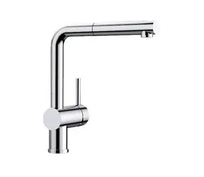 Blanco - Spültischarmatur mit Ausziehbrause, ECO, Chrom