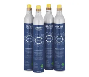 Grohe - CO2-Sprudelflasche 425 g, 4 Stück.
