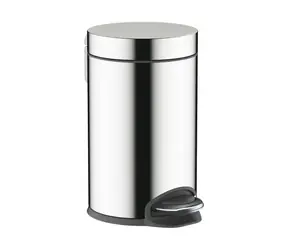 Hansgrohe - Abfalleimer 3 l, Soft-Close, Chrom