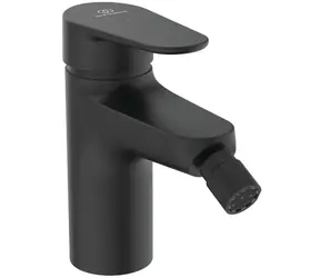 Ideal Standard - Bidetarmatur mit Click-Clack-Auslauf, BlueStart, Seidenschwarz