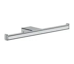 Hansgrohe - Doppelter Toilettenpapierhalter, Chrom
