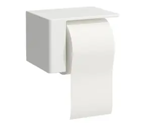 Laufen - Toilettenpapierhalter mit Deckel, weiß