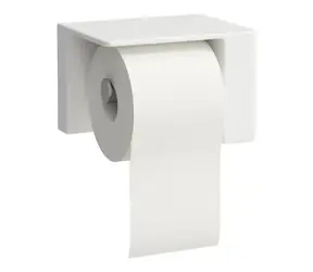 Laufen - Toilettenpapierhalter mit Deckel, weiß