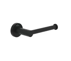 Villeroy & Boch - Toilettenpapierhalter, matt schwarz