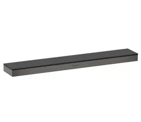 Hansgrohe - Ablage, Länge 50 cm, gebürstetes Schwarzchrom