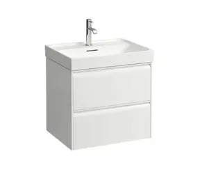 Laufen - Waschtischunterschrank, 59x45x52 cm, 2 Schubladen, weiß