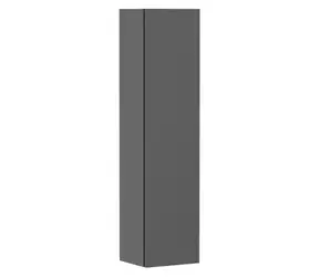 Hansgrohe - Hochschrank, 40 x 165 x 35 cm, 1 Tür, Scharniere rechts, mattgrau