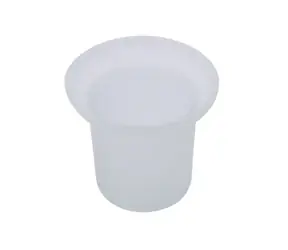 kielle - Ersatzbehälter für die Toilettenbürste, Milchglas