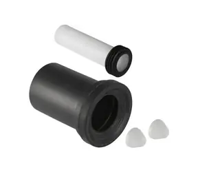 Geberit - Anschlussrohrset für wandhängendes WC, 90 x 185 mm