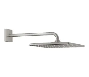Grohe - Kopfbrause 310 Mono Cube 9,5 l/min, 1 Strahlart, Brausearm 42 cm, Superstahl